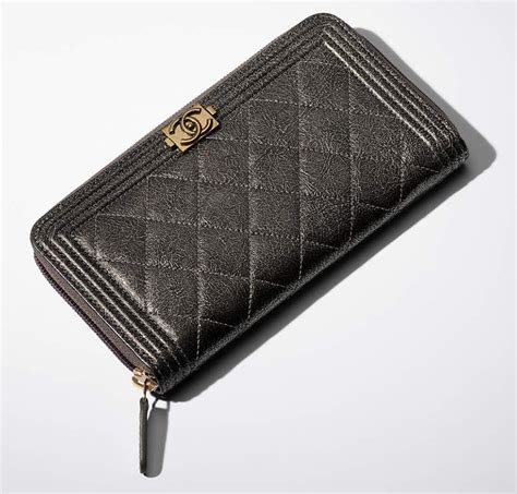 chanel boy bag wallet price|boy chanel zipped wallet.